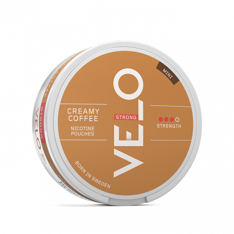 VELO Creamy Coffee Mini can at Snusdaddy.com