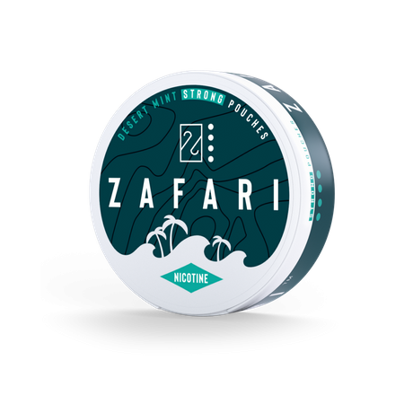 Zafari Desert Mint snus can at Snusdaddy.com