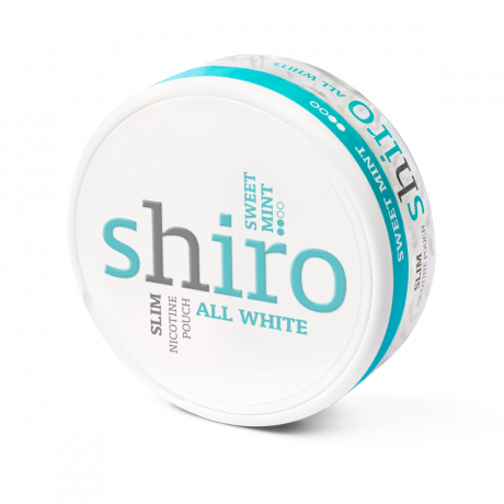 Shiro All White Slim Sweet Mint