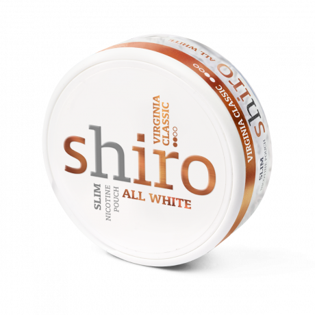 Shiro All White Slim Virginia Classic