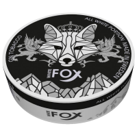 White fox black can - black color