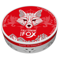 White Fox full charge can - Red color