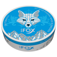 White Fox Slim Can - Blue color