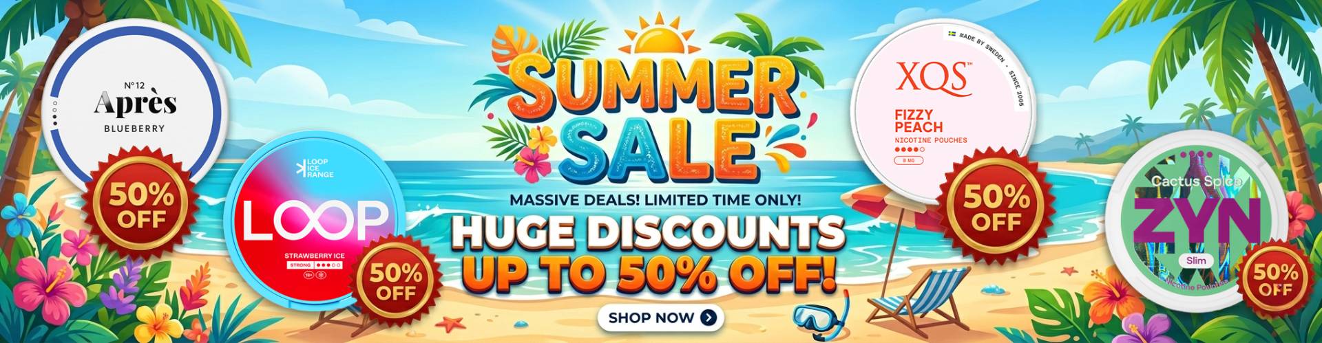 Summer Sale 50%
